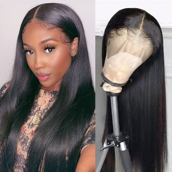 Silky Straight Human Hair Wig
